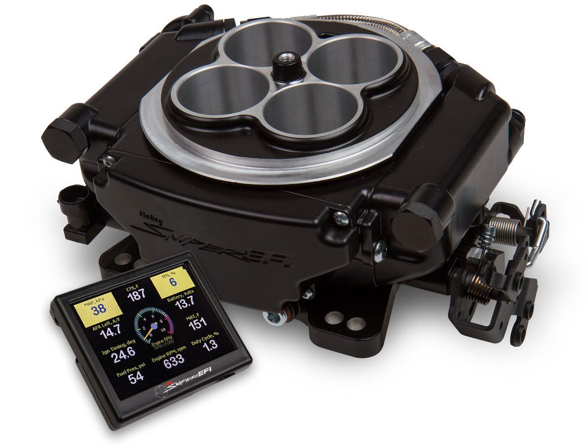 HOLLEYSniper EFI Kit Black Finish