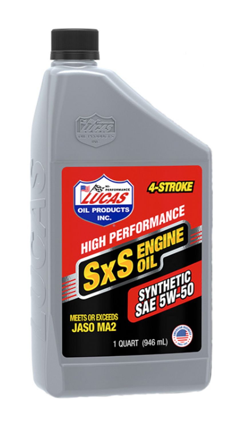 LUCAS OILSynthetic 5w50 SXS Oil 1 Quart
