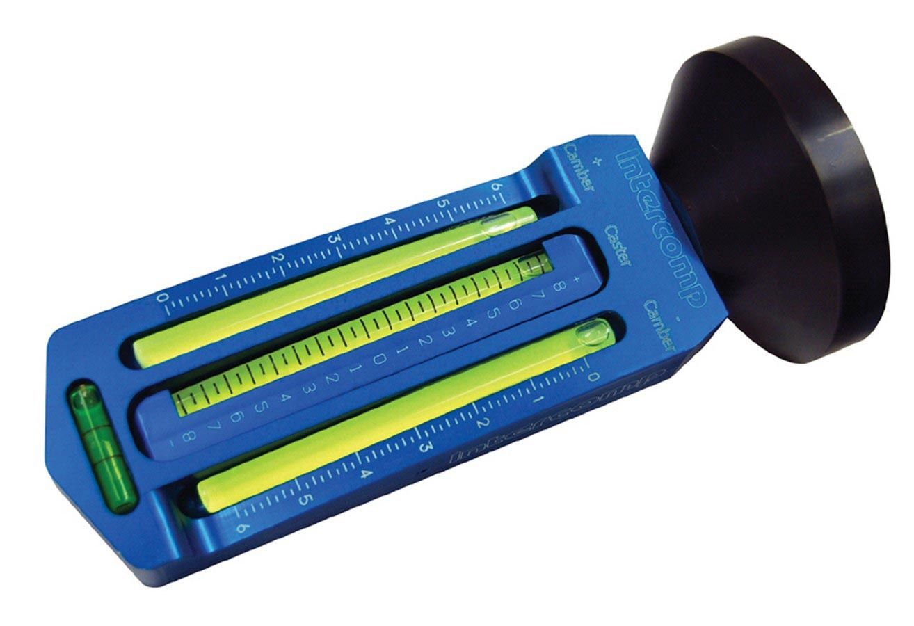 INTERCOMPBubble Caster Camber Gau ge