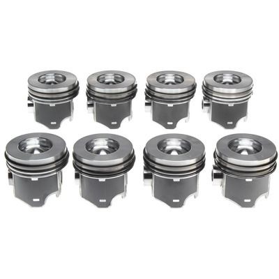 MAHLE ORIGINAL/CLEVITEPiston Set w/Rings Ford 6.0L Diesel 8pk