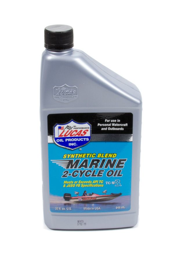 LUCAS OILMarine Oil 2 Cycle 1 Qt. Synthetic Blend