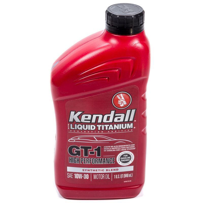 KENDALL OILKendall 10w30 GT-1 1Qt. Synthetic Blend