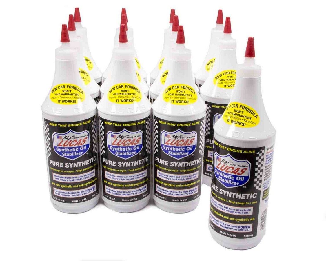 LUCAS OILSynthetic H/D Oil Stabi- lizer 12x1 Qt