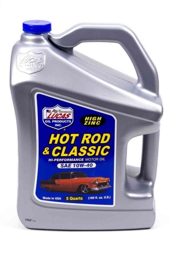 LUCAS OIL10w40 Petroleum Oil 5Qt Jug