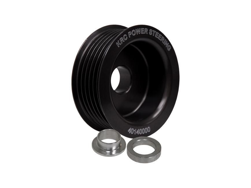KRC POWER STEERINGAlt Pulley 2.5in 6 Rib Fits .59in & .67in Shaft