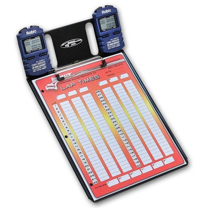 LONGACREClipboard w/ Two Watches Robic SC 606W
