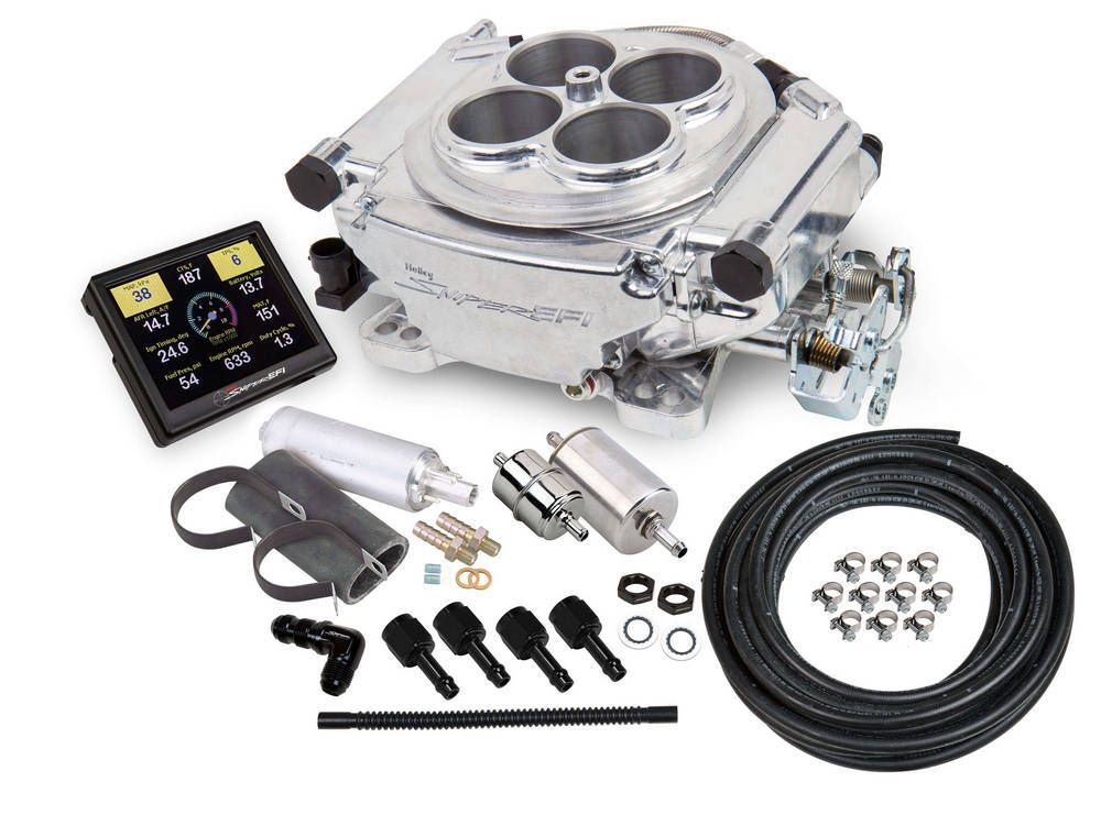 HOLLEYSniper EFI Master Kit Shiny Finish
