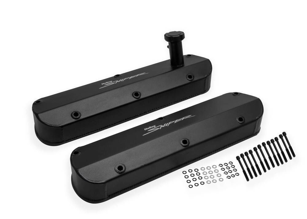 HOLLEYSniper Fabricated Valve Covers SBF Tall