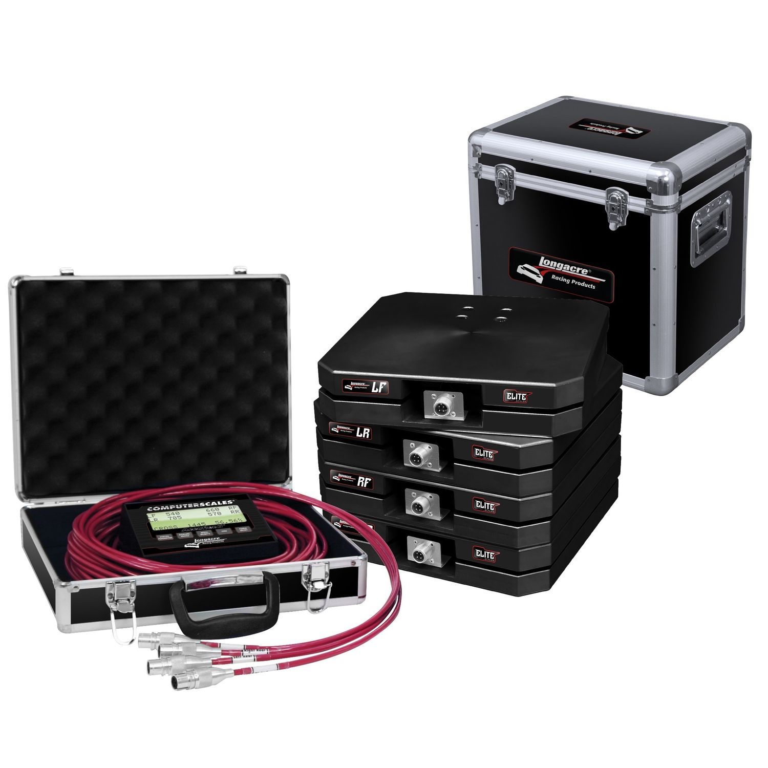 LONGACREScale Set Elite Wired 12in Pads 1100lbs