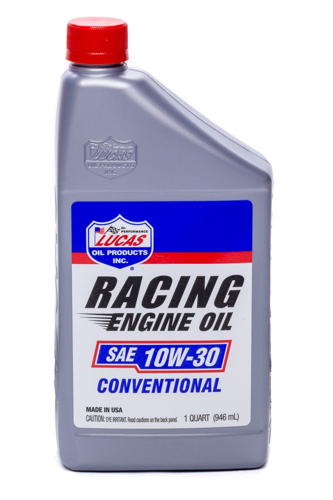 LUCAS OILSAE Racing Oil 10w30 1qt