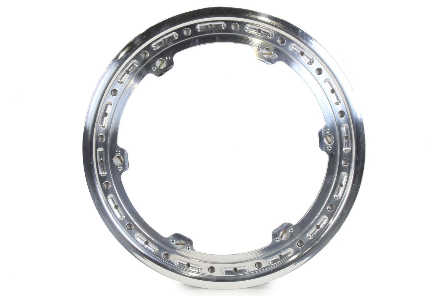 KEIZER ALUMINUM WHEELS, INC.Beadlock Ring Polished 15in w/3 Threaded Tabs