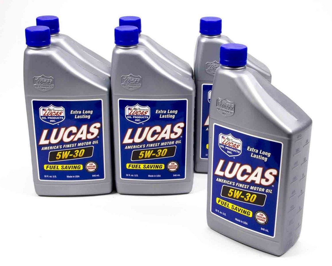 LUCAS OILSAE 5w30 Motor Oil 6x1 Quart