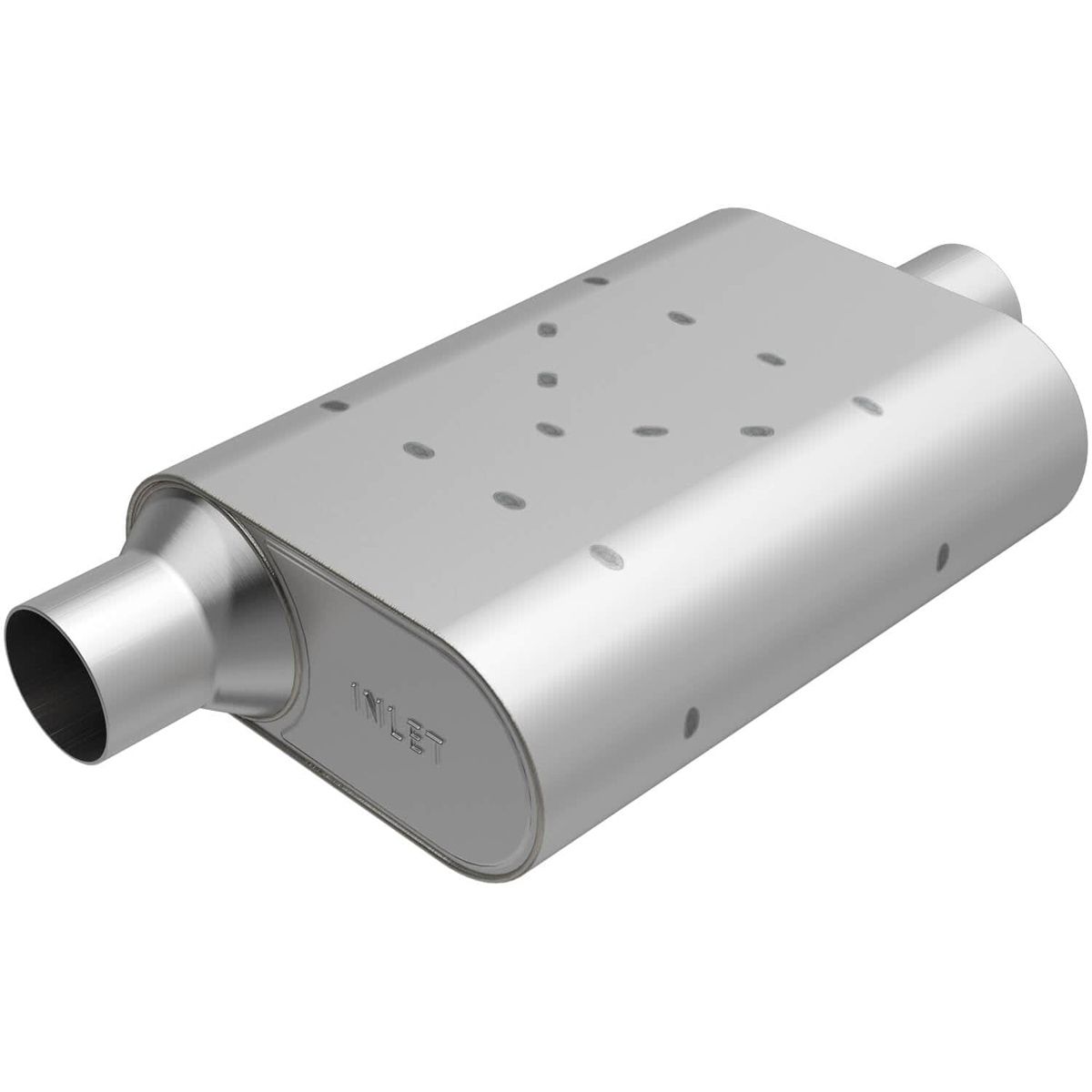 MAGNAFLOW PERF EXHAUSTRumble Stainless Muffler 2.5in Offset/Center