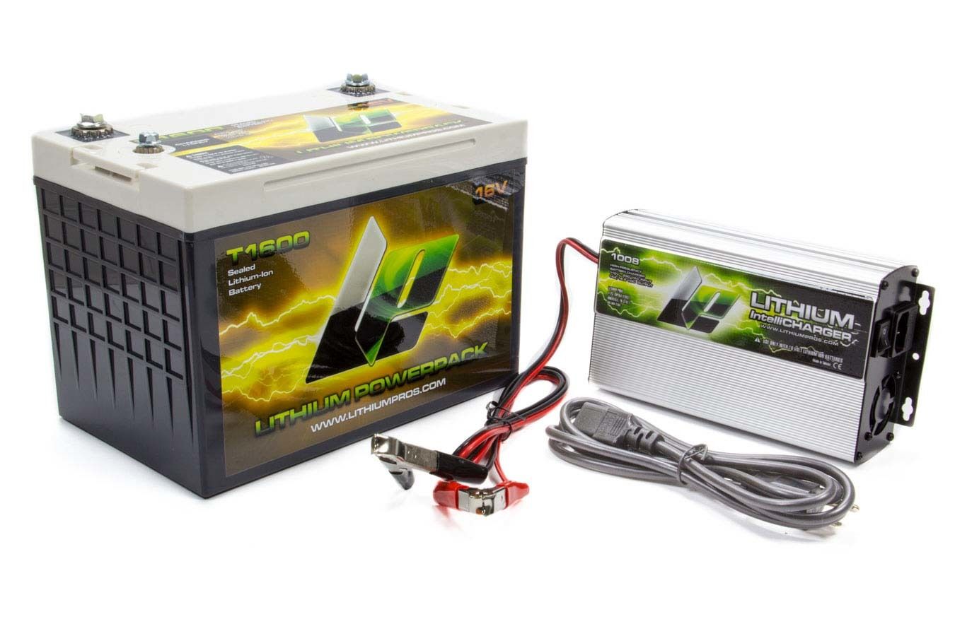 LITHIUM PROSLithium-Ion Power Pack and Charger Kit