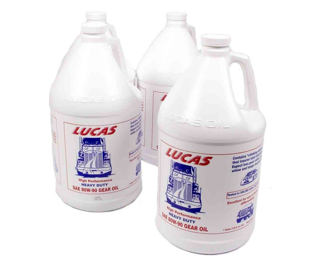 LUCAS OIL80w90 Gear Oil Cs/4-Gal