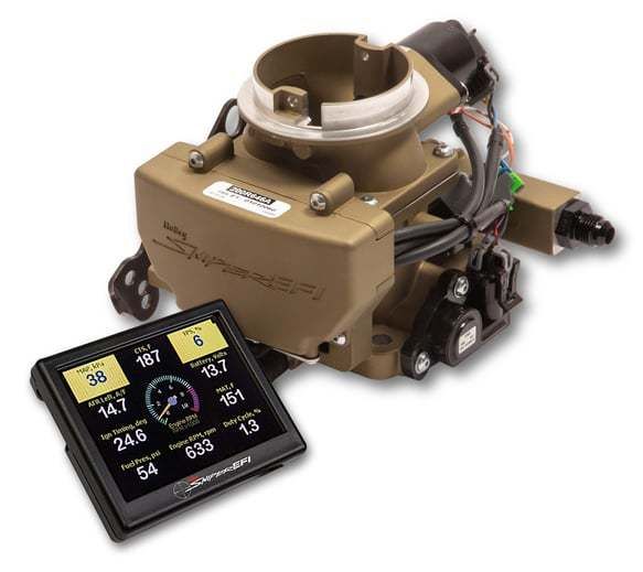 HOLLEYSniper EFI 2GC Small Bore Classic Gold