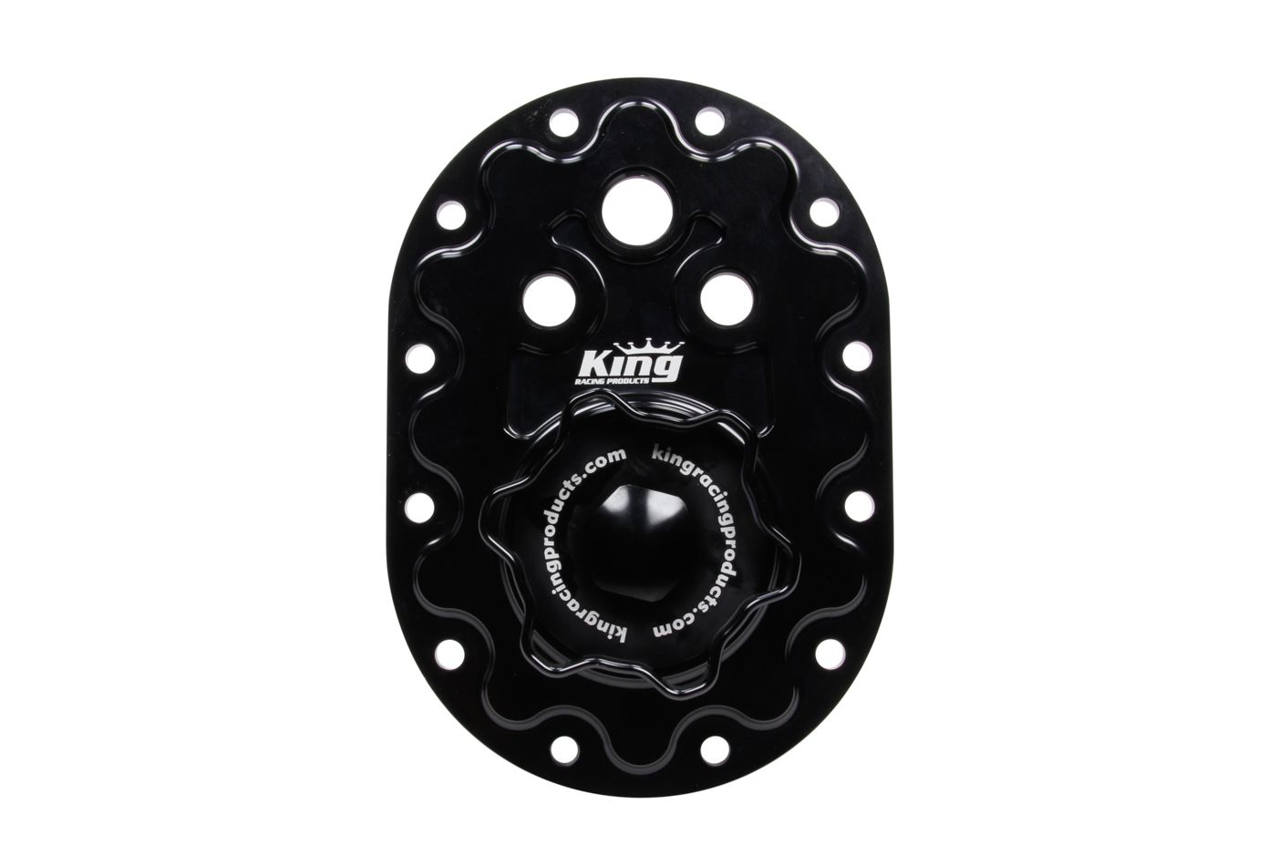 KING RACING PRODUCTSTop Fuel Plate Billet w/ Twist In Cap And Vent