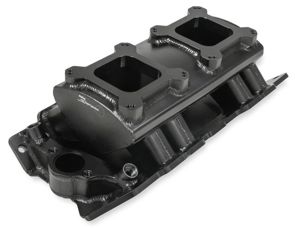 HOLLEY BBC Sniper SM Fabricated Intake Manifold - Carb
