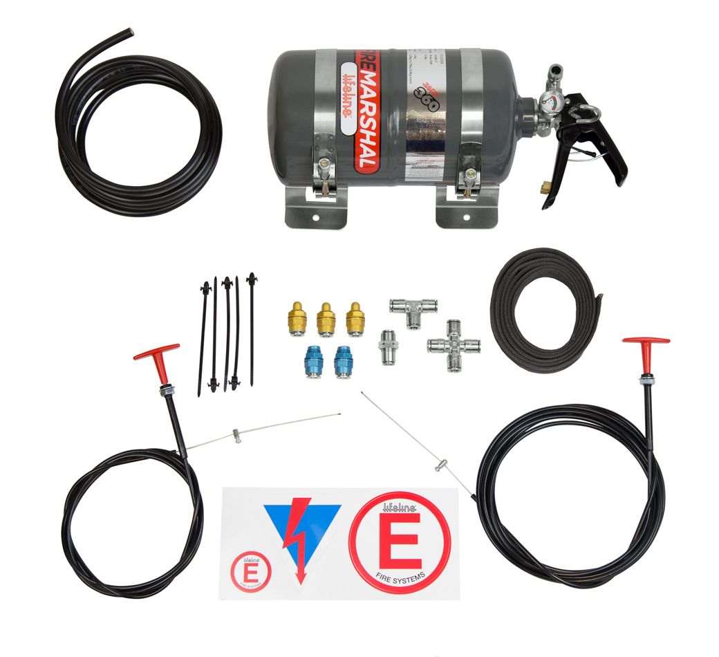 LIFELINE USAFIRE SUPRRESSION SYSTEM ZERO 360 3KG FIA