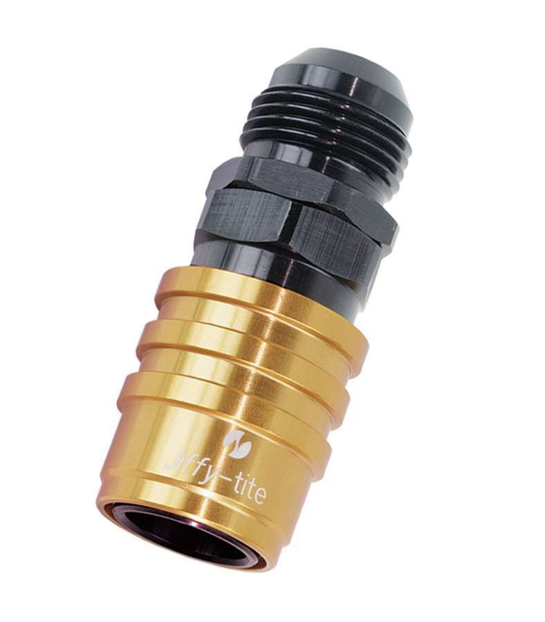 JIFFY-TITEQ/R #12 Male Socket Gold/Black