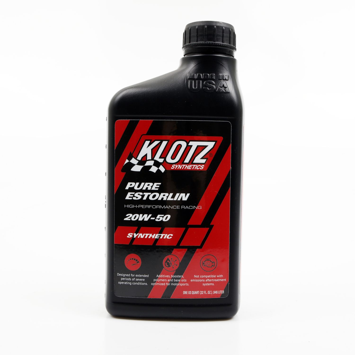 KLOTZ SYNTHETIC LUBRICANTSPure Estorlin Synthetic Oil 20w50 1 Quart