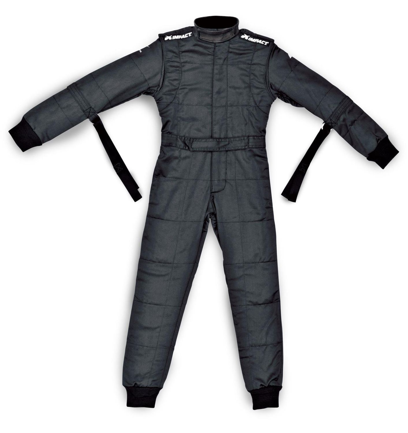 IMPACT RACING Suit D/L Mini Racer 1 pc X-Large Black