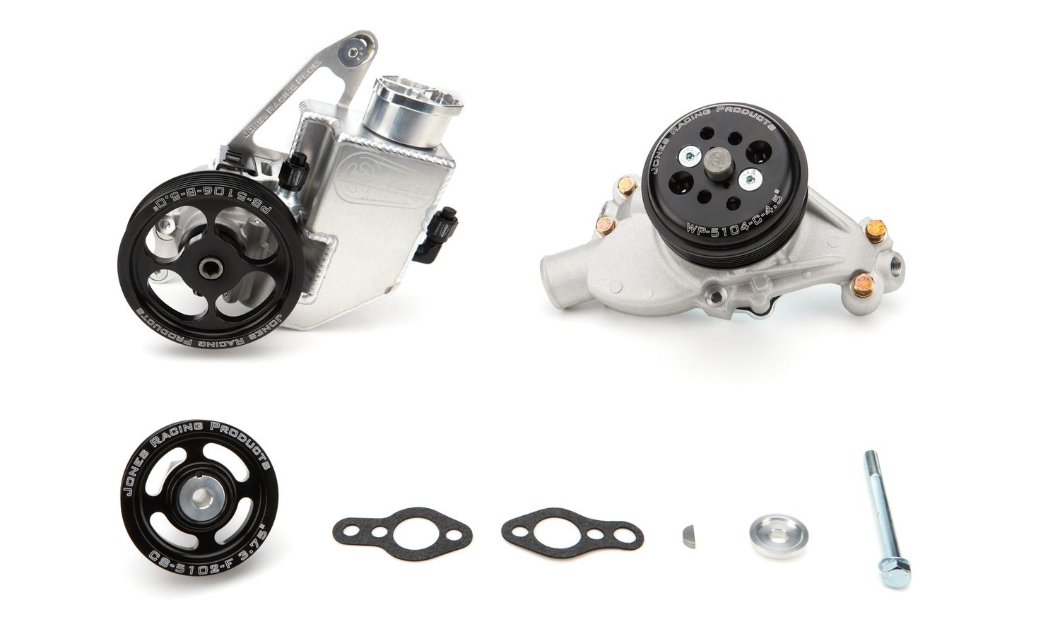 JONES RACING PRODUCTSSerpentine Drive Kit SBC W/P/S & W/P 7500rpm