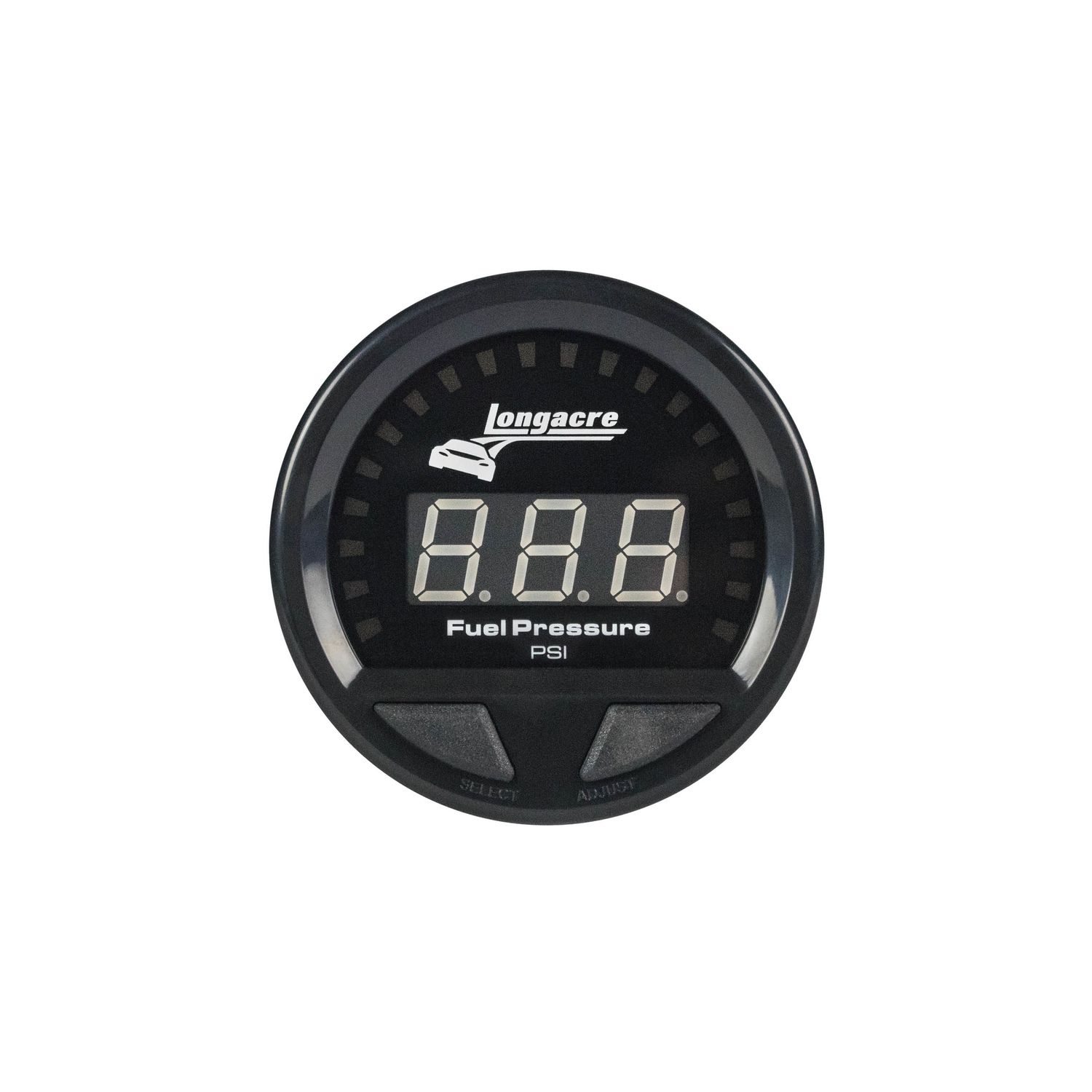 LONGACREWaterproof LED Fuel Pressure Gauge 0-15psi
