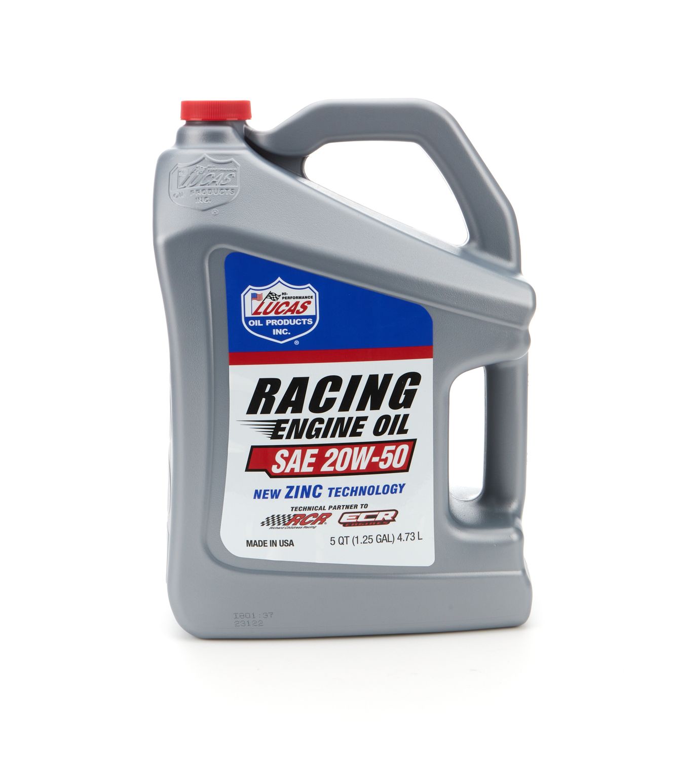 LUCAS OILSAE 20w50 Racing Oil 5 Quart Bottle