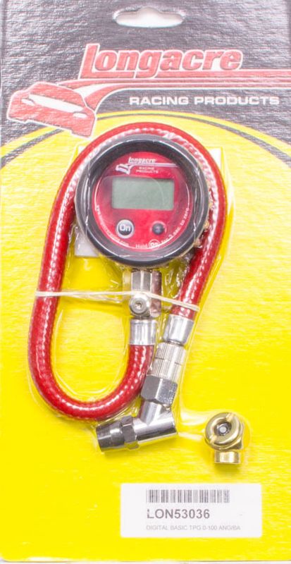 LONGACRETire Gauge Digital 0-100 PSI Basic