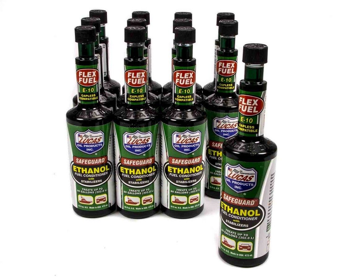 LUCAS OILSafegaurd Ethanol Fuel Conditioner 12x16oz