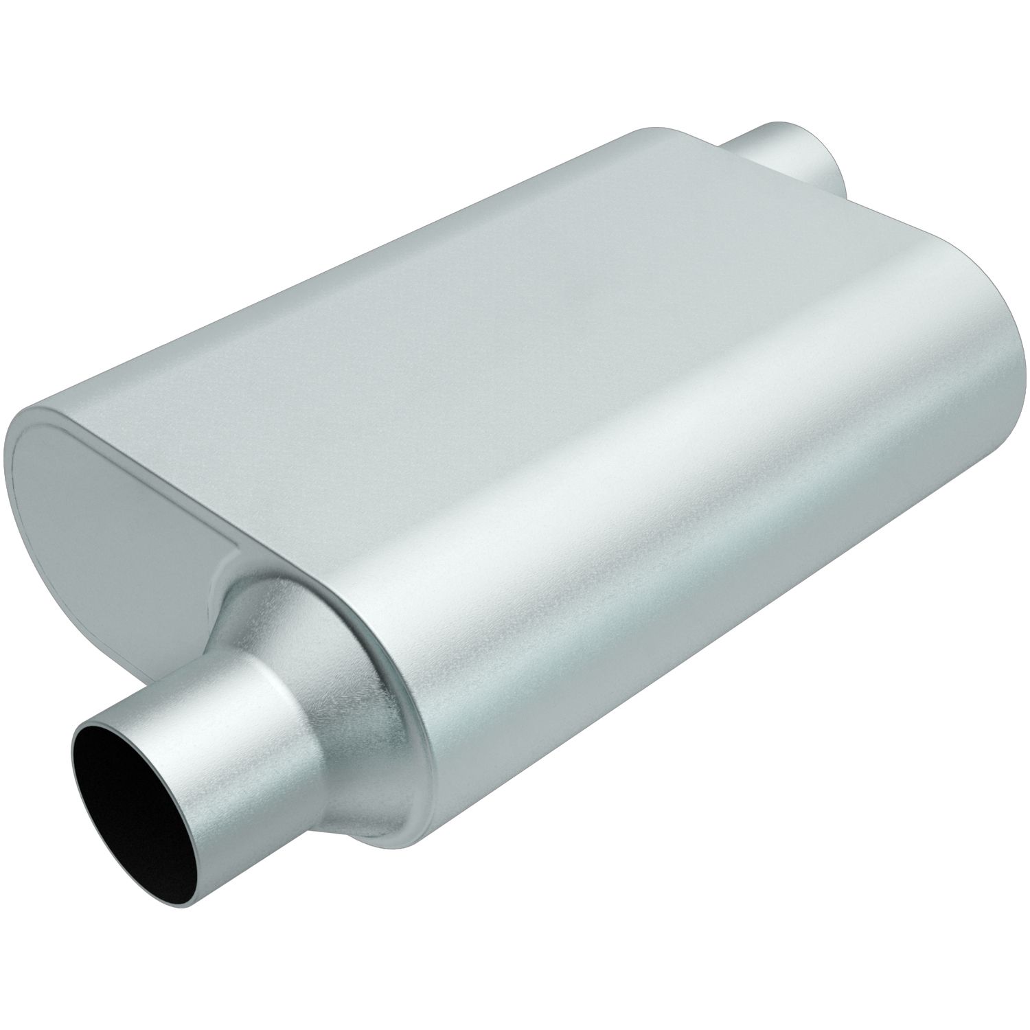 MAGNAFLOW PERF EXHAUSTRumble Aluminizd Muffler 2.5in Offset In/Out