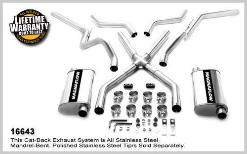 MAGNAFLOW PERF EXHAUST67-72 GM C10 P/U Cross
