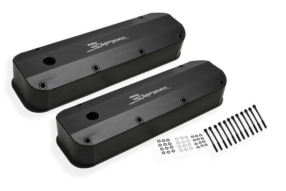 HOLLEYSniper Fabricated Valve Covers BBF 429/460 Tall