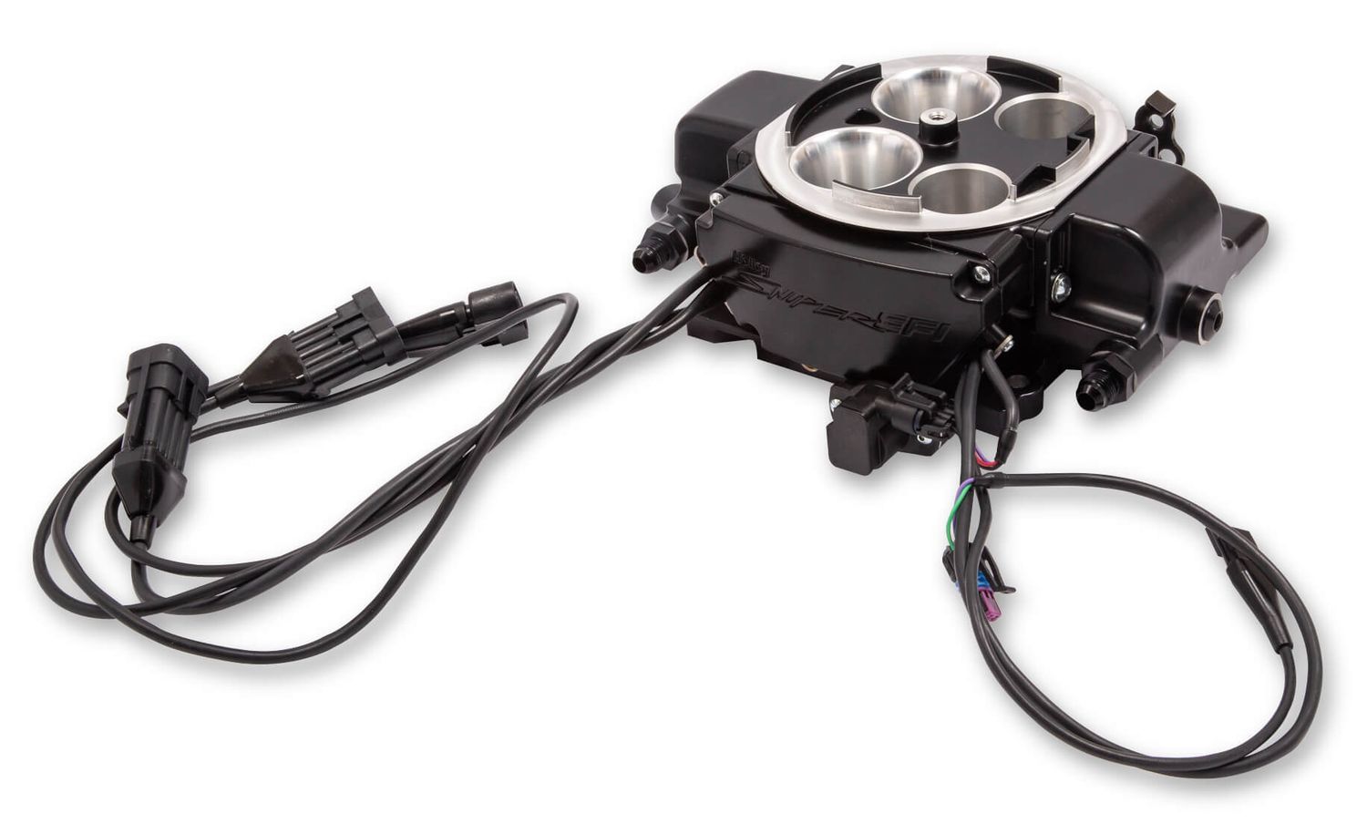HOLLEYSniper EFI Quadrajet Kit Black Finish