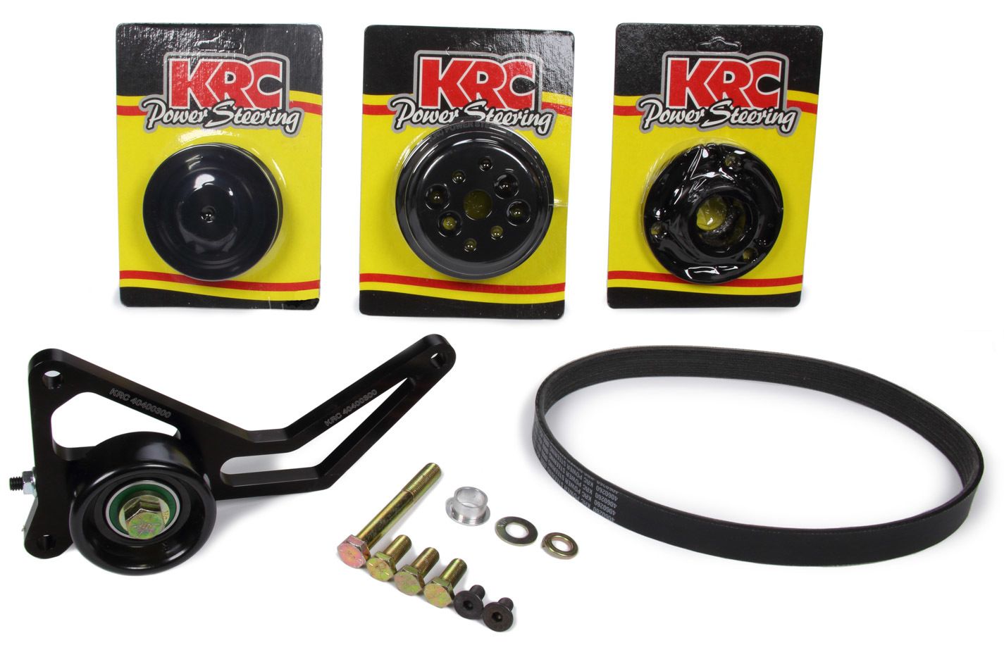 KRC Power Steering 15% Serpentine Water Pump Only Drive Kit