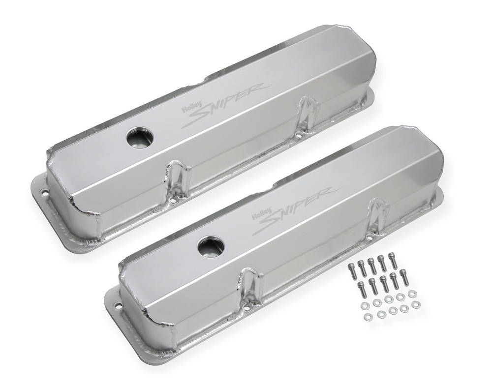 HOLLEY Sniper Fabricated Valve Covers  BBF FE Tall