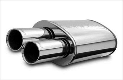 MAGNAFLOW PERF EXHAUSTStainless Muffler 2.25in In / Dual 3in Tips Out