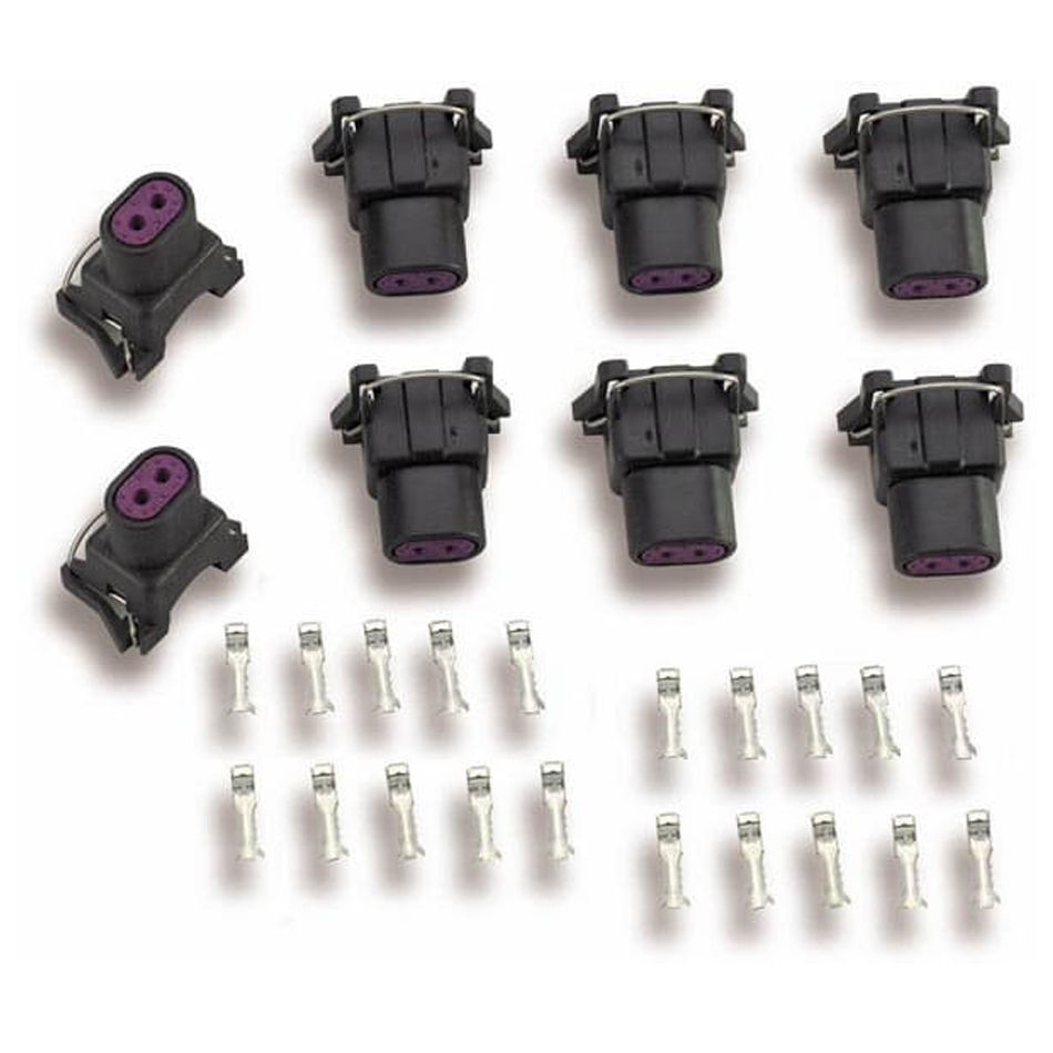 HOLLEYDelphi Injector Terminal & Connector Kit 8pk