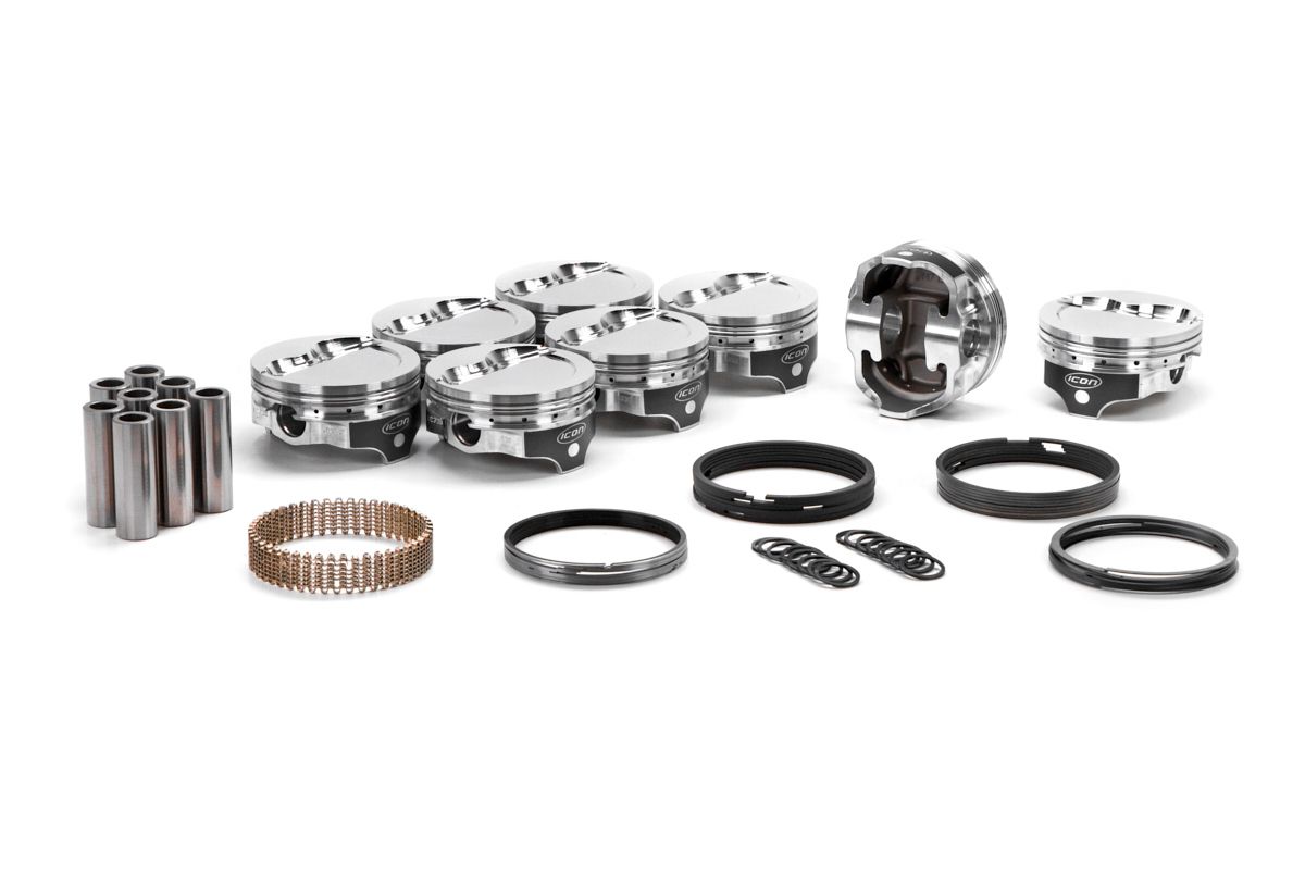 SBF Dished Piston Set 4.060 Bore -16.5 cc