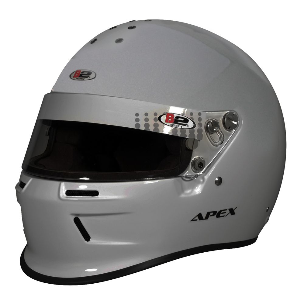 B2 HELMETS - OLDHelmet Apex Silver 57-58 Small SA20