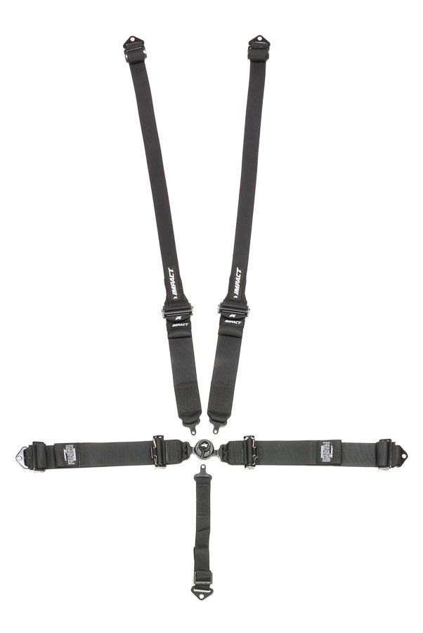 IMPACT RACING5-PT Harness Camlock Ind Shldr 3in to 2in Trans