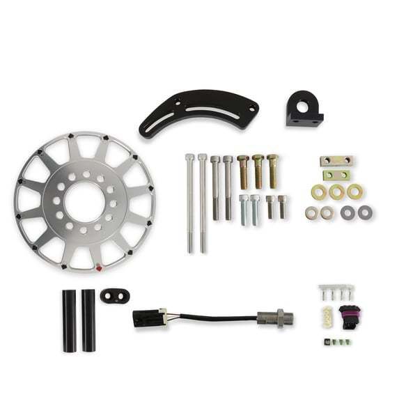 HOLLEY8IN 12-1X Crank Trigger Kit GM LS Hall Effect
