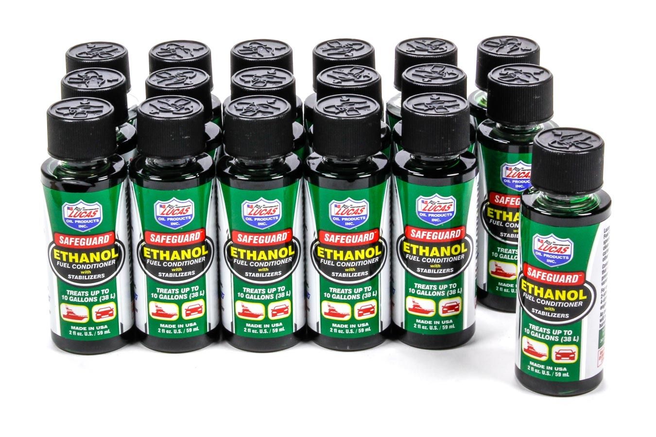 LUCAS OIL Safeguard Ethanol Fuel Conditioner Case 18x2oz.