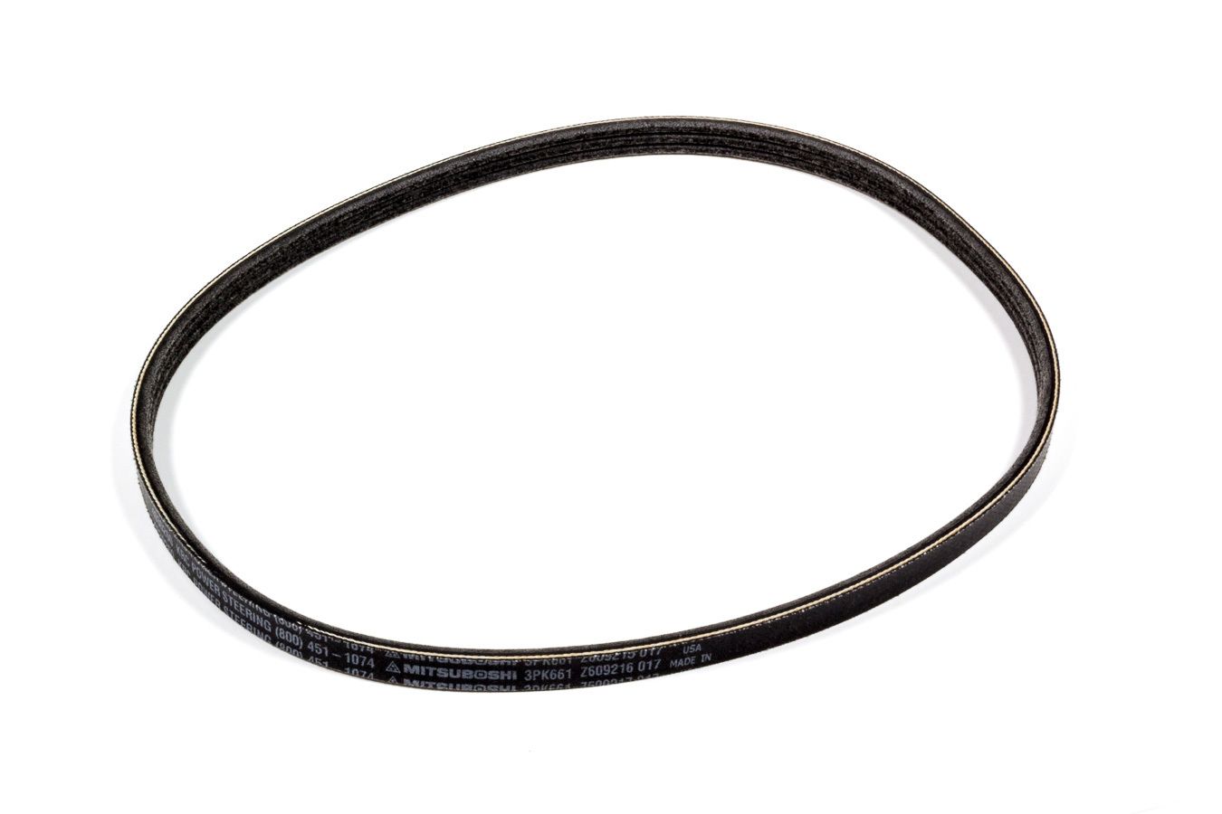 KRC POWER STEERING3-Rib Serp. Belt 26.0in