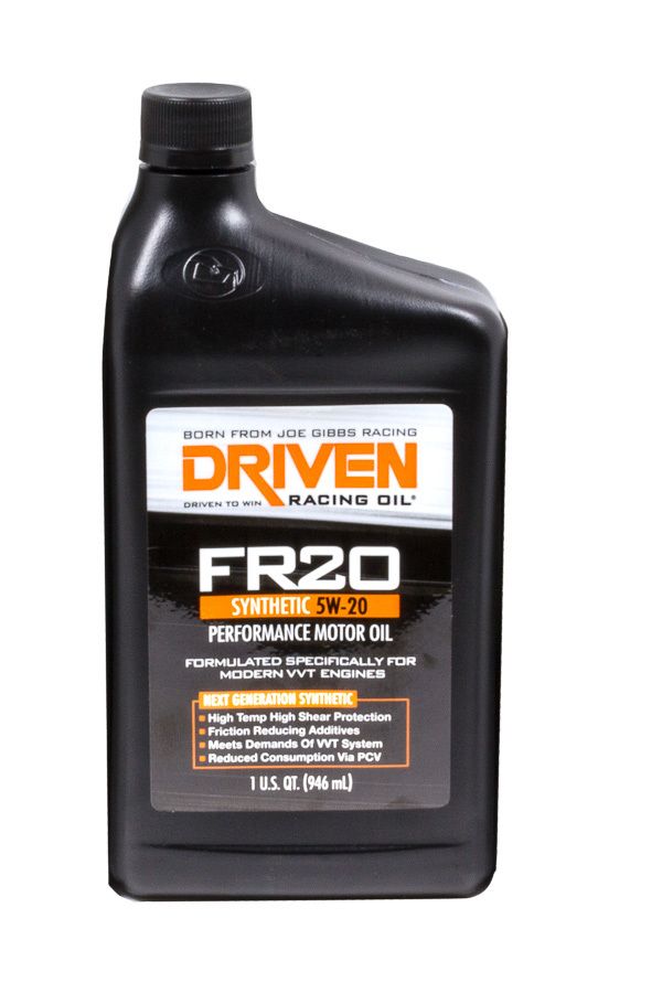 DRIVEN RACING OILFR20 5w20 Synthetic Oil 1 Qt Bottle