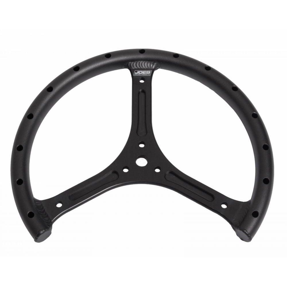 JOES RACING PRODUCTS11in Steering Wheel QM Aluminum Black