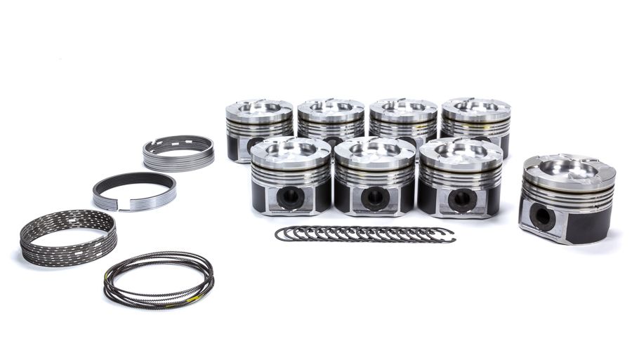 MAHLE PISTONSGM 6.6L Duramax PowerPak Piston Set 4.075 Bore