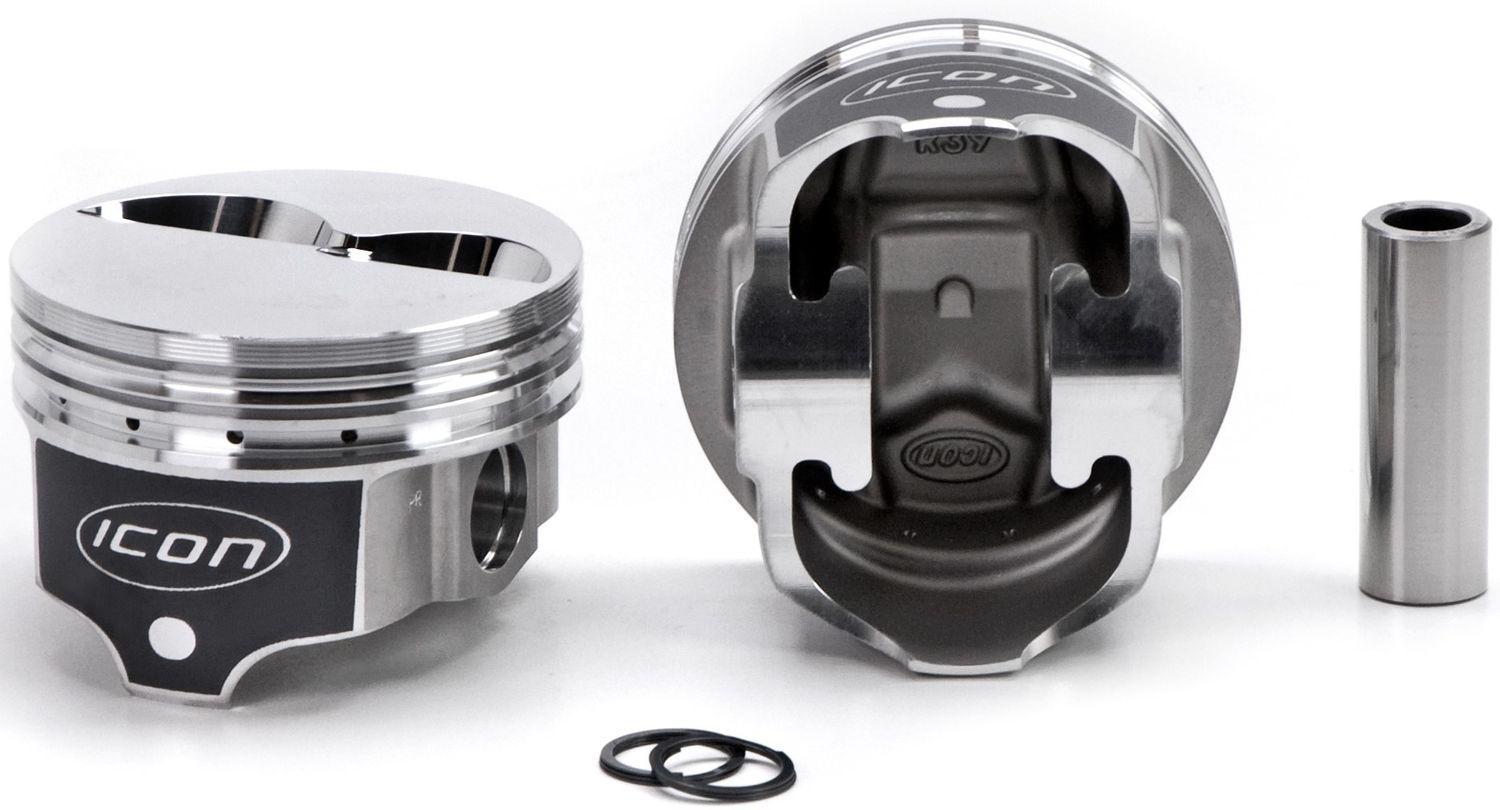 ICON PISTONSSBC Forged F/T Piston Set 4.060 Bore -4.9cc