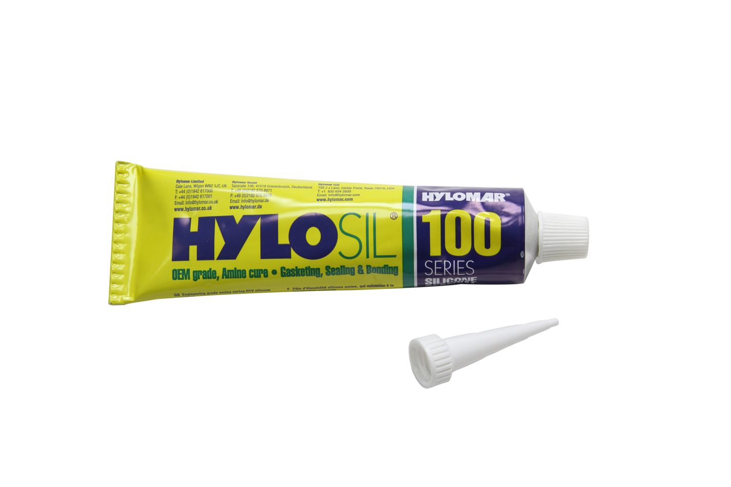 HYLOMAR LLCHylosil Black Silicone RTV Sealant 3.0oz Tube